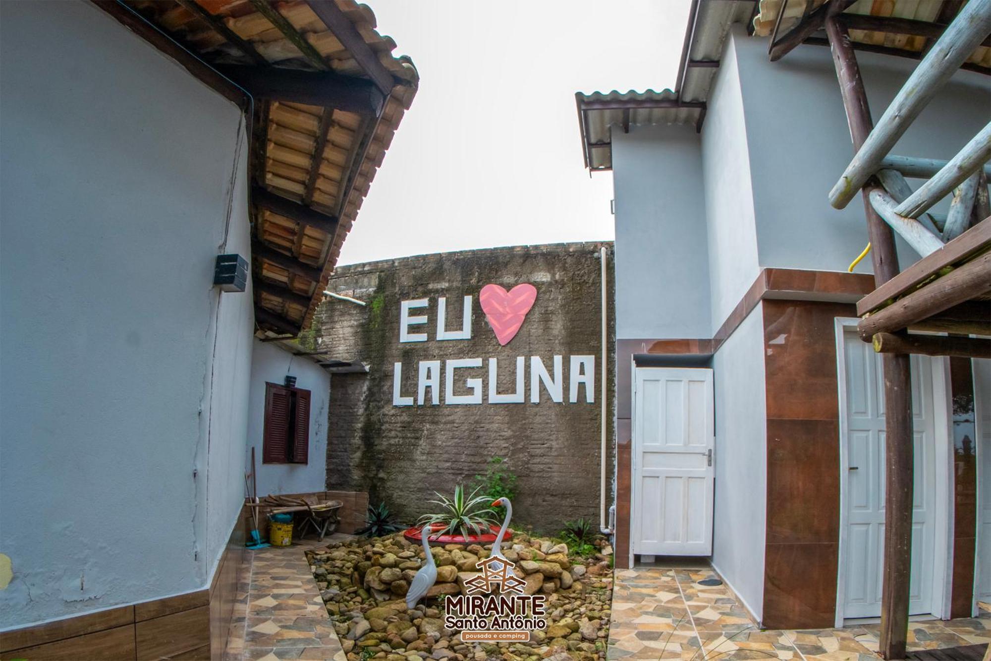 Mirante Santo Antonio Pousada E Camping Hotel Laguna Bagian luar foto